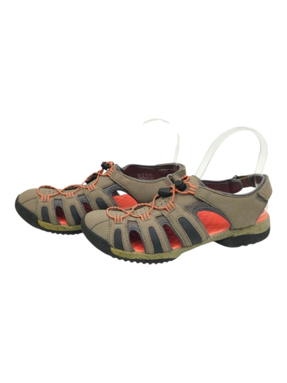 Clarks Tuvia Melon Fisherman Sandals Women 9N Hiking Shoes Closed Toe Trails - Picture 12 of 16